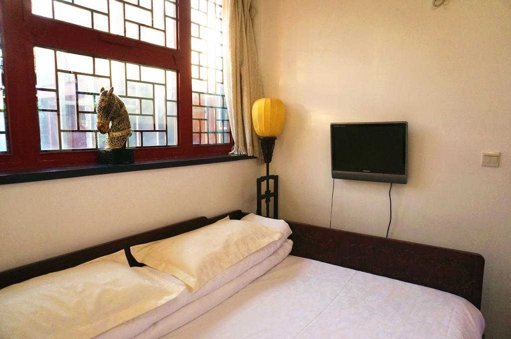 Templeside Deluxe Hutong Hotel Pekin Oda fotoğraf